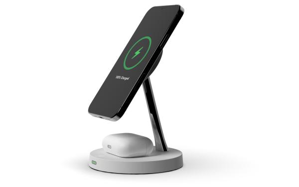 15w 10w 7.5w 5w Metal Wireless Charger Zinc Alloy Black and white with night light 2w