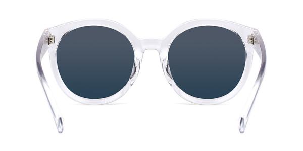 HD Visual Womens Polarized Sunglasses Unisex Black Blue Brown White Plastic