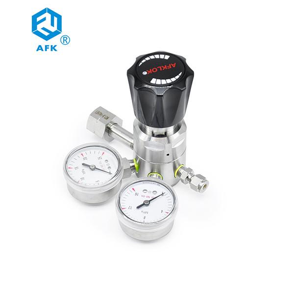 AFK Nitrous Oxide Single Stage Pressure Regulator Stainless Steel Precision 25Mpa OEM ODM