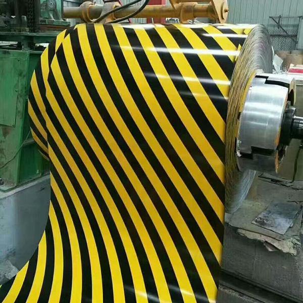 DX51D 0.3mm PPGL Steel Coil Hot Dipped PPGL Color Coated 5mm Width