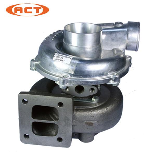 EX300-2 EX300-3 Hitachi Excavators Spare Parts / Auto Turbo Charger 114400-2961