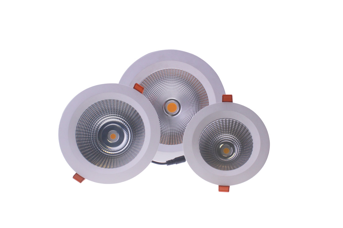 СИД УДАРА 10W 12W вниз со света, потолочного освещения 120LM/W IP44 IP65 крытого