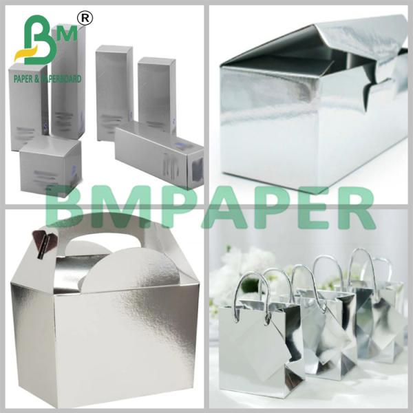 325 gr 425 gr Papier d'emballage argent mat pliable pour les emballages cadeaux