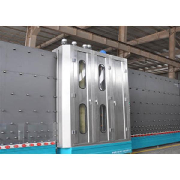 Water Tank Outside Cleaning 2500mm Horizontal Glass Washing Machine