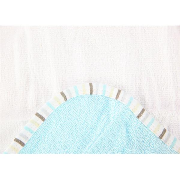 Pure cotton Fabric Baby Bath Washcloths Breathable Suitable Dry 9x9