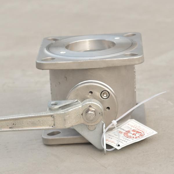 3 Inch Aluminum Alloy Square Ball Valve for Quick Release on Truck Tanker Pipeline