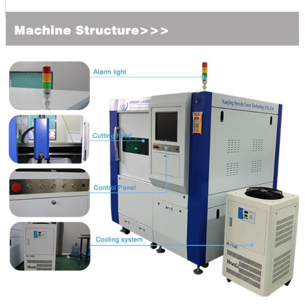 1500W Raycus Max IPG Small Fiber Laser Cutter Water Cooling Easy Operation