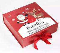 Logotipo feito sob encomenda de Eve Sweet Box Gravure Printing do Natal do cartão