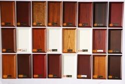 Modern Black Solid Wood Internal Doors 2.1m Height Space Saving