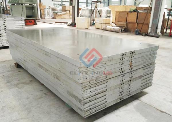 Thermal Oil fluid steel heating platen for hydraulic hot press