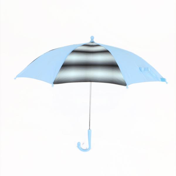 17 Inch Blue Kids Rain Umbrella Customized Designs Personalized Childrens Umbrellas