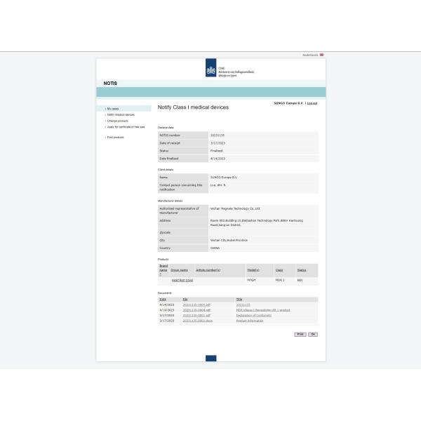 Eco Friendly Disposable Headphone Cover CE Disposable Head Rest Covers U Pillow Case