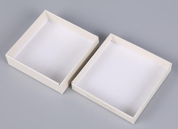 Rectangle Rigid Cardboard Gift Boxes For Earrings 160*160*50mm