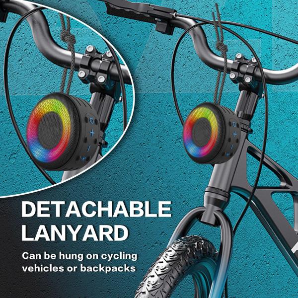 Multifunctional Waterproof Bluetooth Shower Speaker With 3.7V 1500mAh Battery