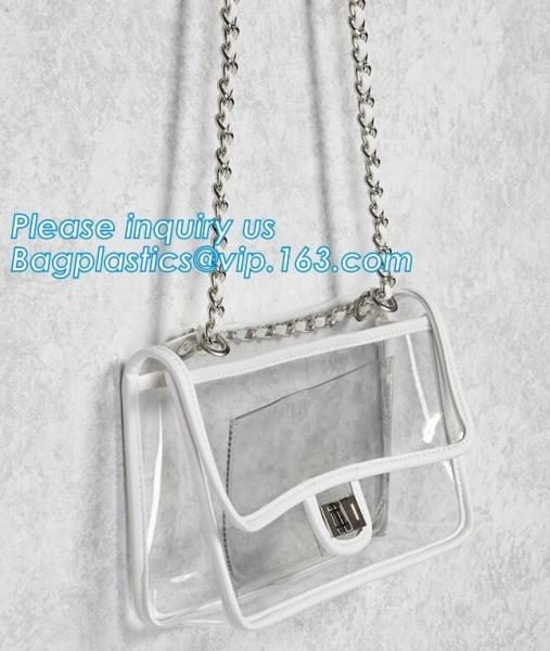 Promotional Transparent Plastic Heat Seal Sewing Zipper Makeup Bag Clear PVC Cosmetic Bag, travel pvc cosmetic bags, pac