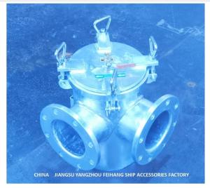 Right-Angle Suction Coarse Water Filter For Marine Seawater Cooling System