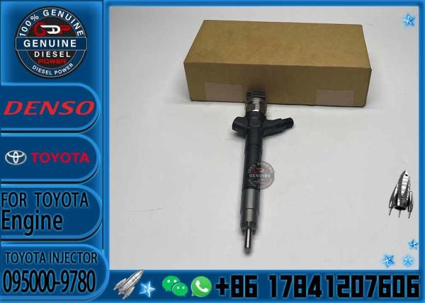 New Diesel Fuel Injector 095000-9730 095000-9780 for TOYOTA 23670-51031 1VD-FTV 23670-59035, 23670-59036,