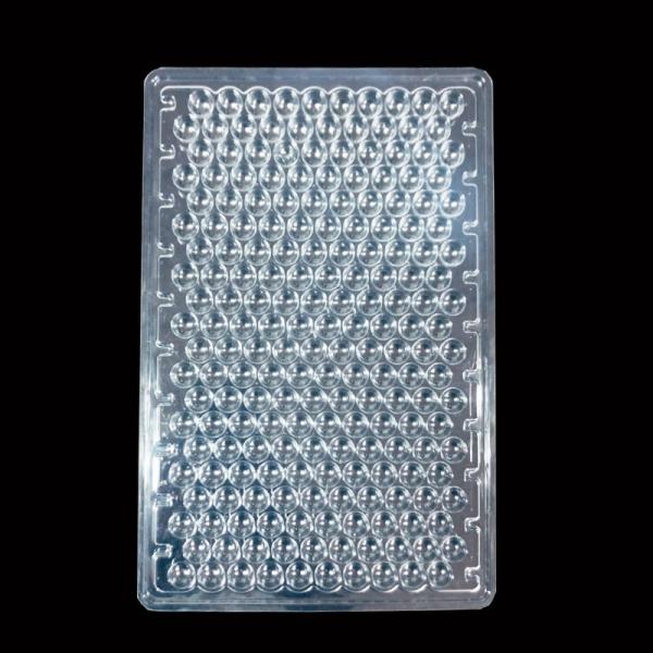 Classe 100 Caixa de bolhas PET transparente Caixa moldada para lentes de contacto e peças ópticas