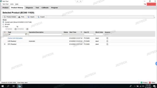 CF19 Laptop Para vocom vocom 2 vocom ii PRO Premium Tech Tool ppt ferramenta de diagnóstico de escavadeira de caminhão ferramenta para UD//Renault
