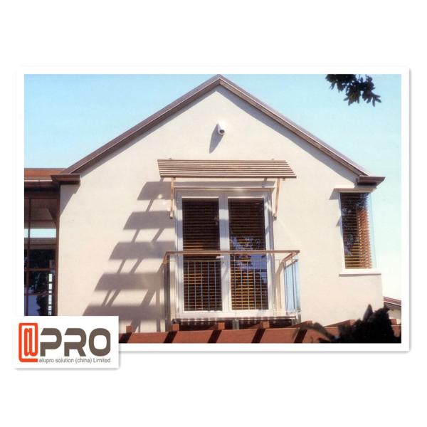 Portas articuladas de alumínio interiores com baixo vidro dobro de E para os glas de alumínio dos hings da dobradiça de vidro residencial da porta do preço da habitação