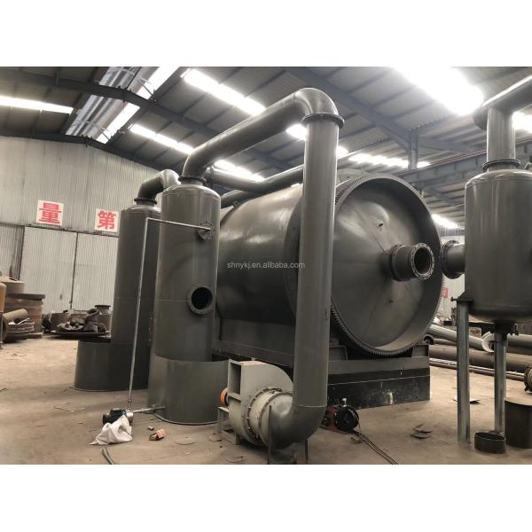 Машины для переработки шин Пиролиз Отходы от шин к нефти Линия производства нефти Переработка нефти