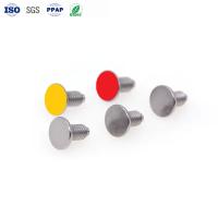 Cabeças de parafuso decorativas polidas sem ranhuras Cabeças de parafuso de espelho liso cores personalizadas
