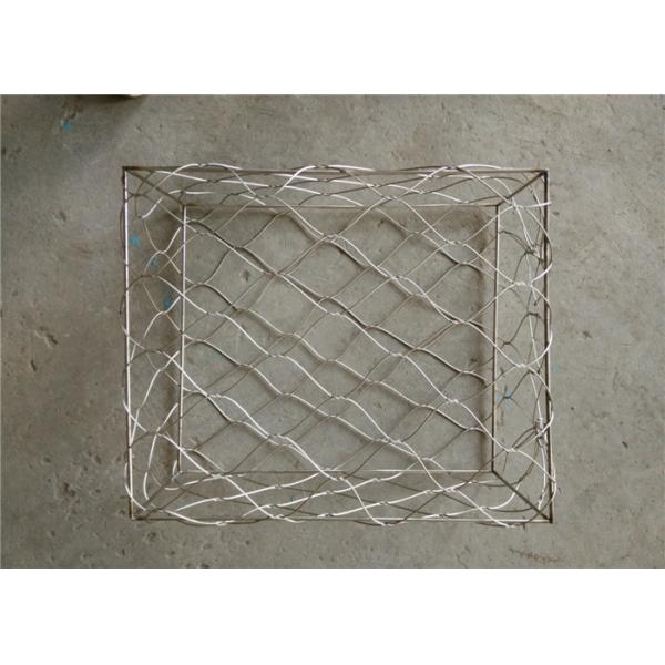 Hand Made Stainless Steel Mesh Bag , Flexible Wire Mesh Security Bags
