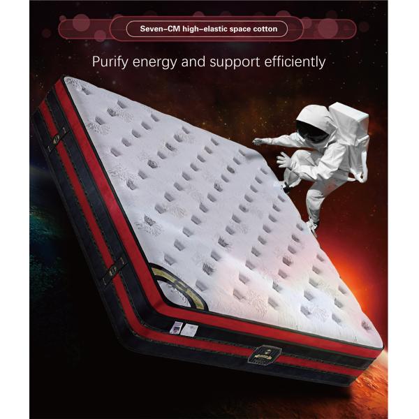Modern Home Furniture Orthopedic Mattress with 3D Memory Foam and Independent Springs
