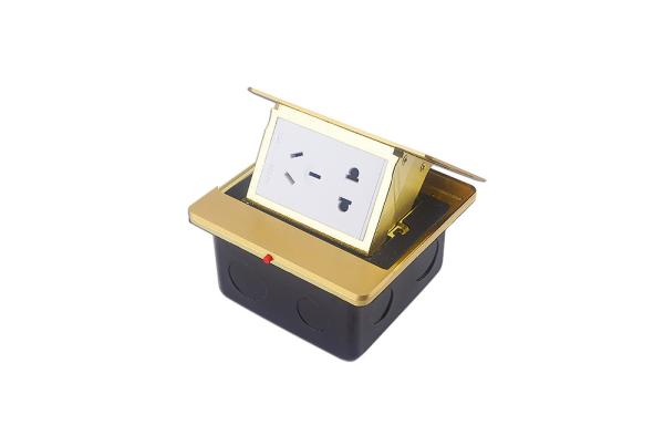 Multi - Functional Waterproof Floor Outlet , Residential Electrical Floor Boxes