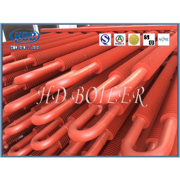 Customized Carbon Steel Spiral Boiler Spare Parts Fin Tube For Industry