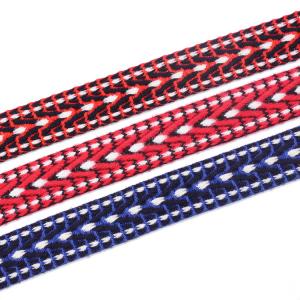 Équilibre de ruban de brocard de 38mm tissé par ténacité élevée