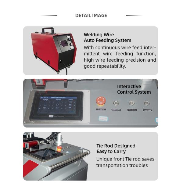Handheld сварочный аппарат лазера волокна 1064nm для автомобильной промышленности