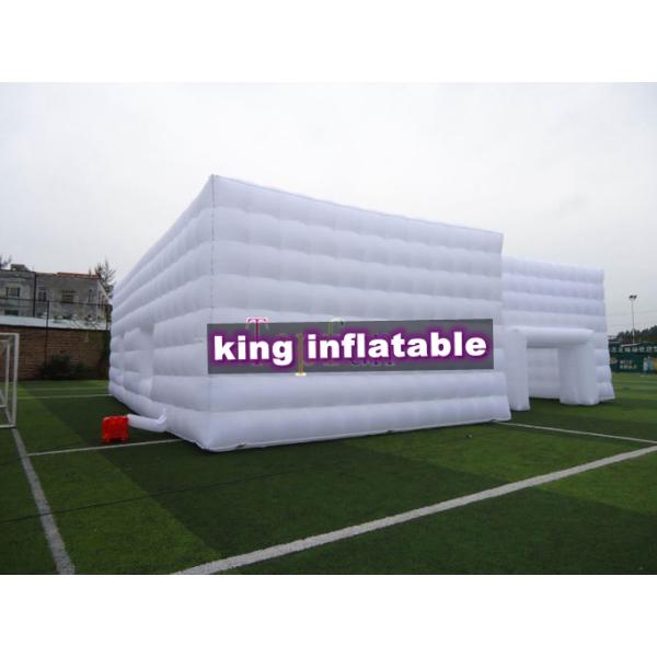 White Trade Show Inflatable Event Tent House / Party Tent For Wedding Or Exhibition