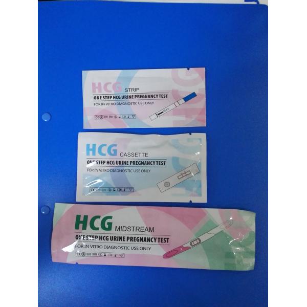 Наборы теста Midstream HCG Chorionic гонадотропного гормона диагностических медицинских устранимых поставок человеческие