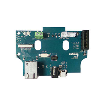 Доска Nelco ПОПА собрания доски PCB чернил углерода электронная через собрание Pcb отверстия