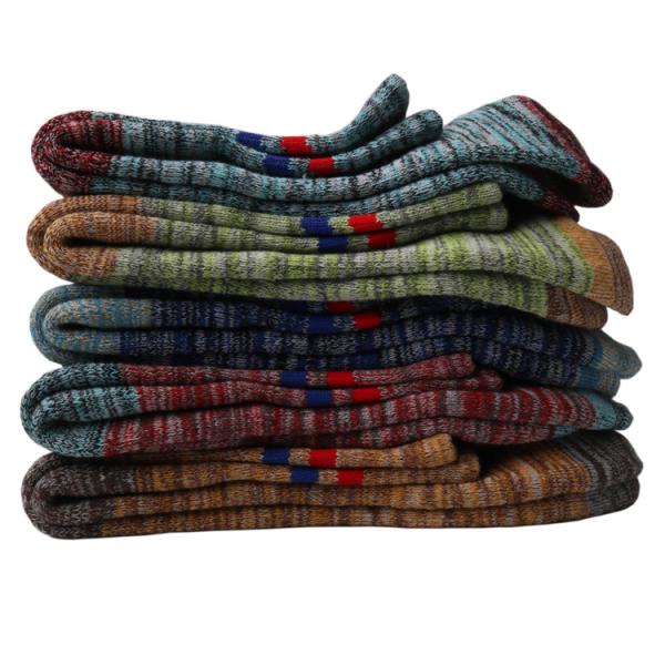 Comfortable High CREW Athletic Running Socks for Men and Women Skiing Picture Shows