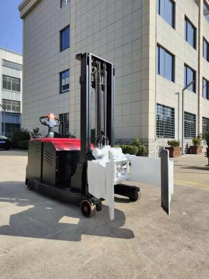 1000kg 1.5T 1500kg Electric Roll Paper Satcker Forklift For Textile Industry