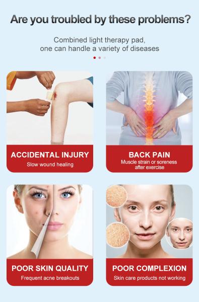Improves Blood Circulation Relieves Joint Pain Light Therapy Machine Near Infrared Therapy Mat