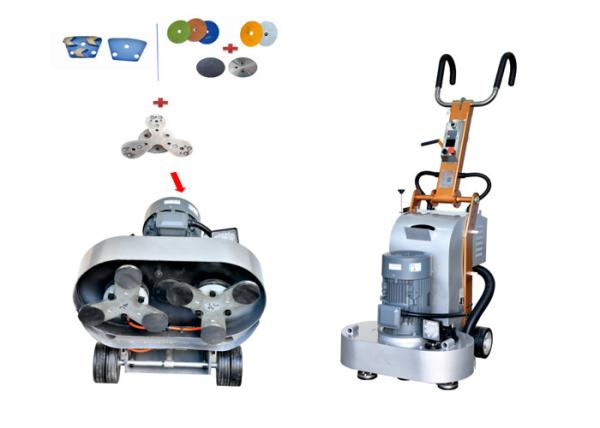 220V High Power Terrazzo Floor Grinder , 28 Floor Polishing Machine