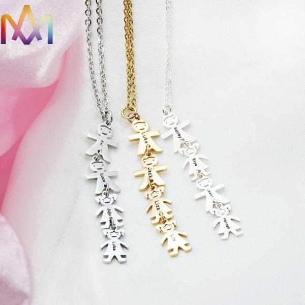 Valentine SS316 Womens Engraved Necklace 0.007kg