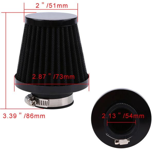 Plastic Paper Universal 54mm Air Filter 20-30 Working Days Delivery Time for KTM Kawasaki
