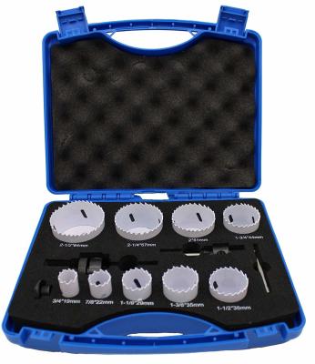 HSS M3 HSS Bi-Metal Hole Saw Kit  Hole Saw Set Bits 13-Piece General Purpose