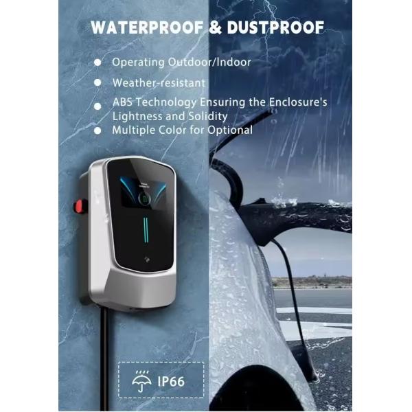 Nouvelles énergies électriques de type GB/T équipement de charge de voiture stations de charge de véhicules électriques AC 7kw chargeur EV pour véhicules