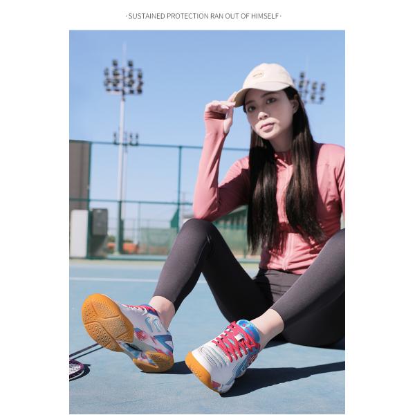 Custom Tennis Badminton Shoes With Lightweight Anti-Slip Feature Fashion Design In Large Size 46 47 Outdoor Wearing