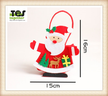 Santa Claus bag/ Christmas gift bag/ thicken non-woven Christmas gift bag/ Santa Claus dress up