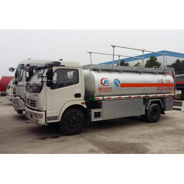 ржавчина тележки доставки топлива нержавеющей стали 8000Л устойчивая для Петорл/дизельного дозаправлять