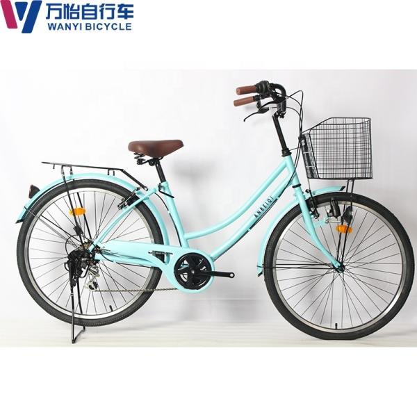 OEM Mulheres Single Gear Bike Vintage estilo Cruiser Bikes 26'