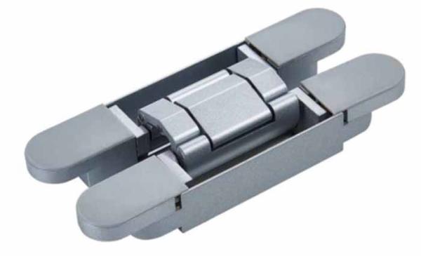 3D Adjustable Hidden Door Hinge Top Opens 180 Degrees In Three Directions For Adjustable Doors