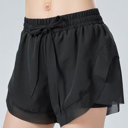 Short de corrida de formação da ioga dos esportes das mulheres de Custom Logo Workout Gym Jogging do fabricante da fábrica do Oem