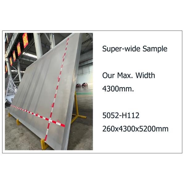 5454 H32 6.35mm Thickness Aluminum Alloy Sheet In Cylindrical Tank Trailer
